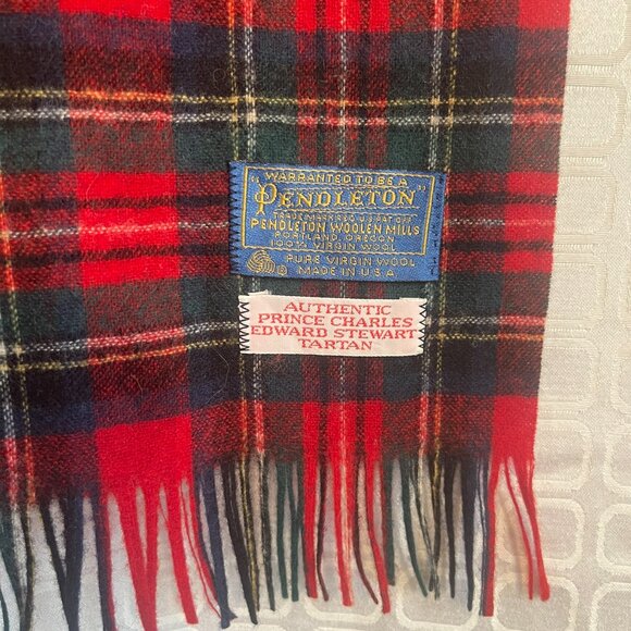 Vintage Pendleton Wool Scarf - Picture 2 of 5